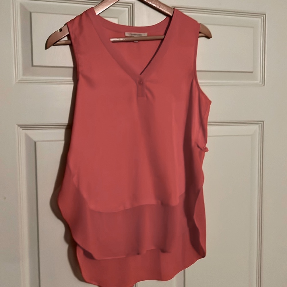 Pink tank top